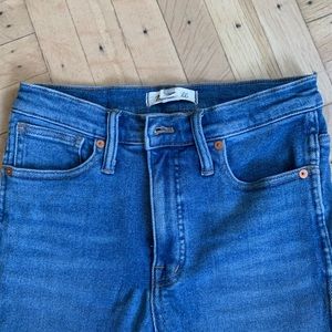 Madewell stovepipe jeans. Sz 26!